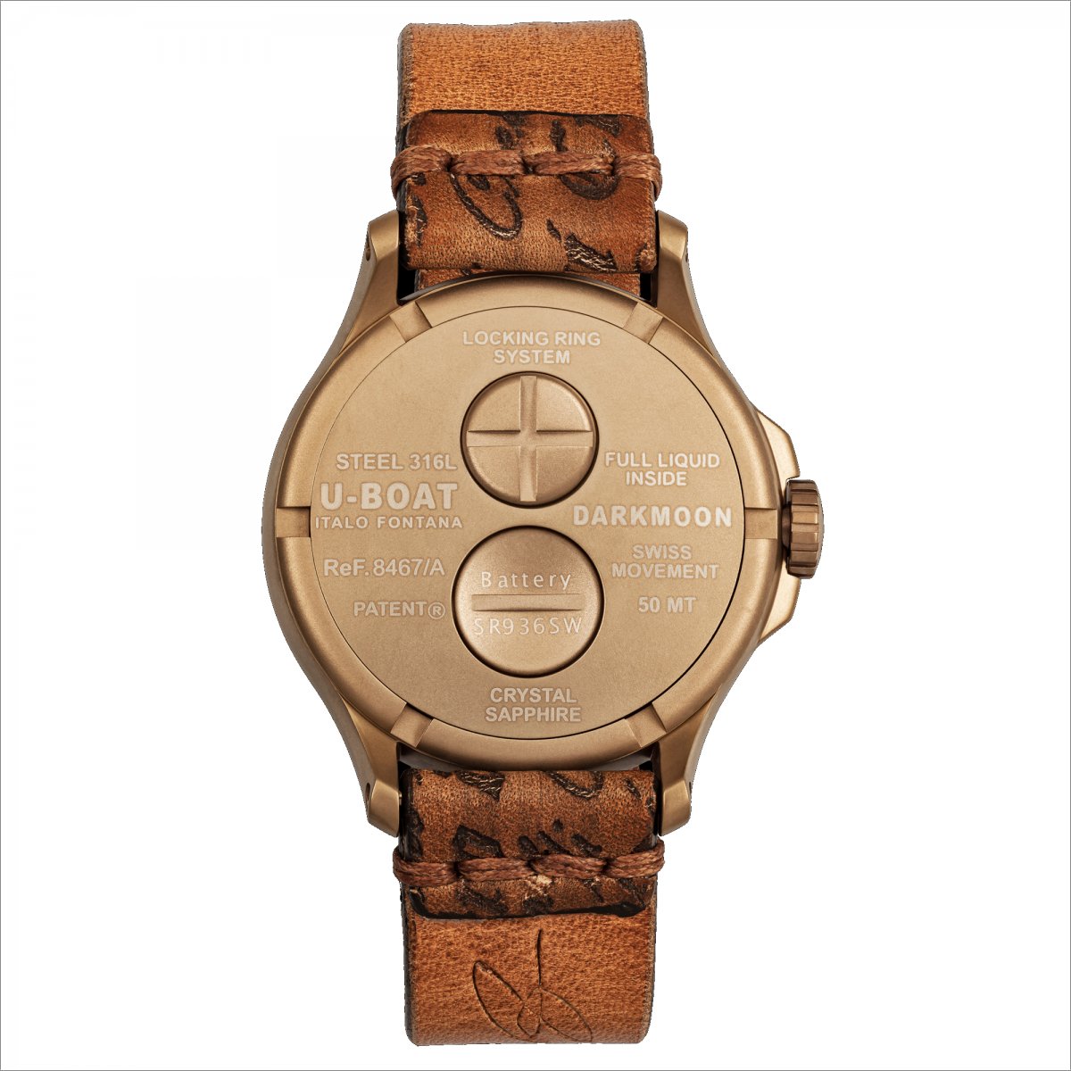 U-Boat Darkmoon IP Bronze Horloge 8467/A